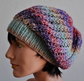 beanie knitting pattern treasure slouch hat free knitting pattern wjnxagx