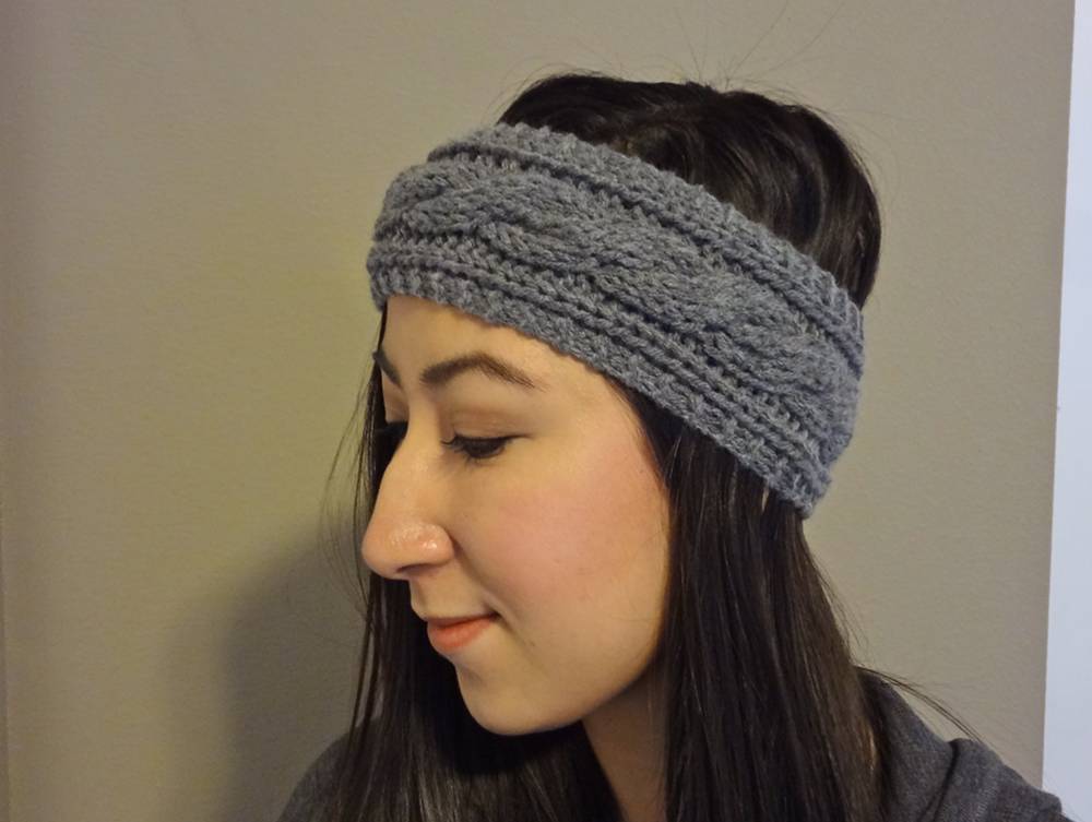 cable knit headband hlpeeym