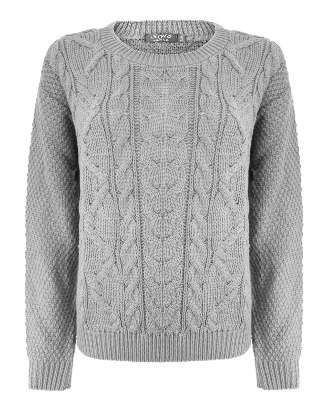 cable knit jumper ladies-women-knitted-long-sleeve-cable-knit-jumper- bfdiggn