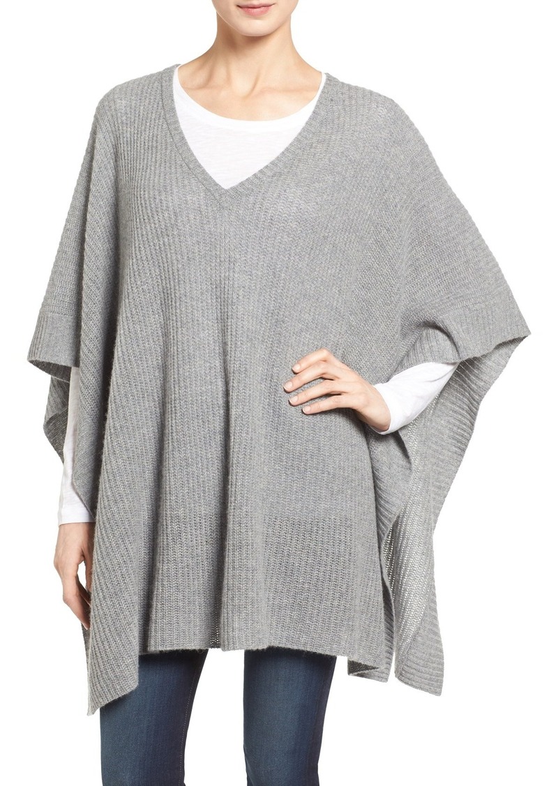 Discover ultimate relaxation with warm and soft cashmere poncho ...