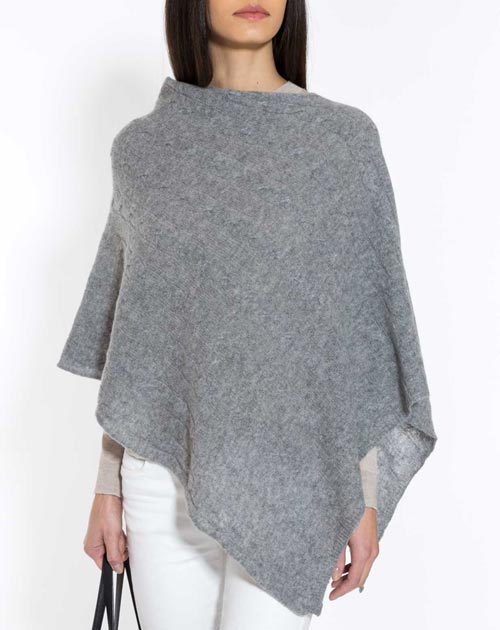 Cashmere poncho pure cashmere cable knit poncho ... aawdshe