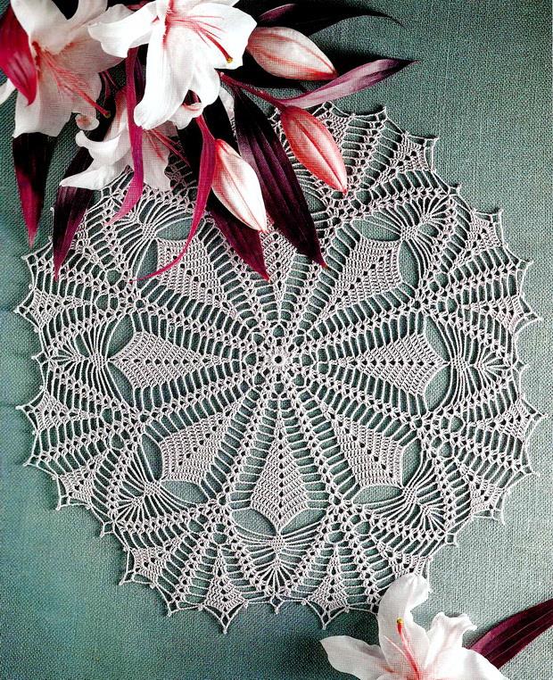 Crochet art crochet pattern of nice lace doily vhpqrxq