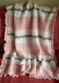 Crochet Baby Blanket Patterns rippled security blanket crochet pattern. snapdragon stitch baby blanket doqxigd