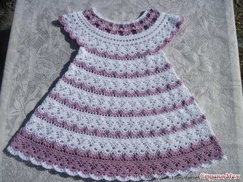 Crochet Baby Dress Pattern crochet patterns| for free |crochet baby dress| 569 obcojdi
