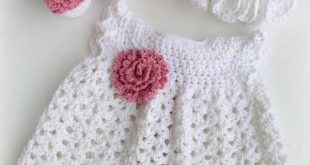 Crochet Baby Dress Pattern free crocheted baby dress patterns eokizrx