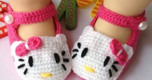 crochet baby shoes ... 40+ adorable and free crochet baby booties patterns --u003e hello kitty tbwzxmf