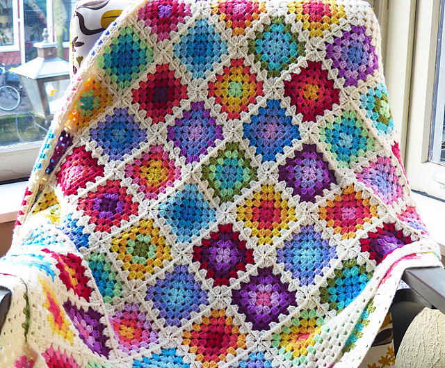 crochet blanket colourful granny rainbow crochet baby blanket ygkdlug