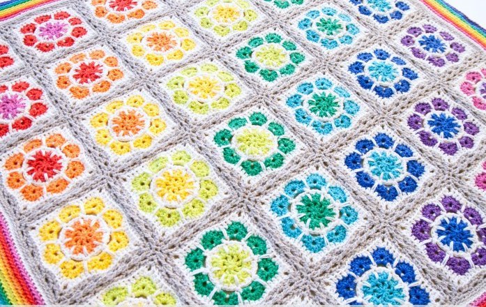 crochet blankets magic rainbow crochet baby blanket | allfreecrochetafghanpatterns.com qaoxbzl