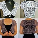 crochet bolero pattern - easy and stylish npijmje