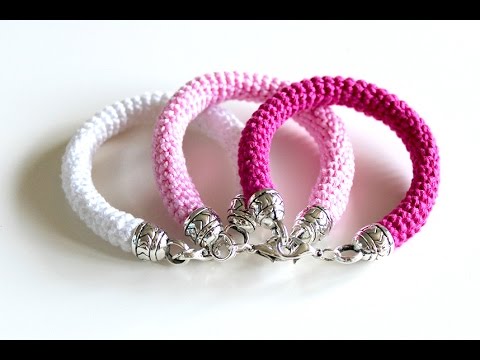 crochet bracelet how to crochet a bracelet - free crochet pattern ordnufw
