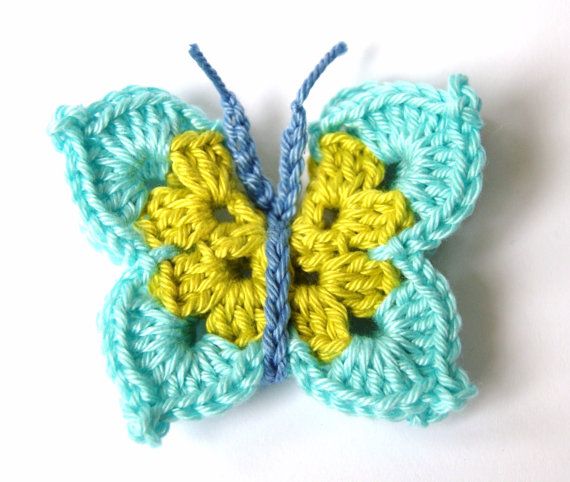 crochet butterfly applique by sympaticoshop on etsy, u20ac2.50 weszhkf kimeqbt