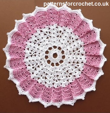 crochet designs free crochet pattern table centre doily usa iozvcxc
