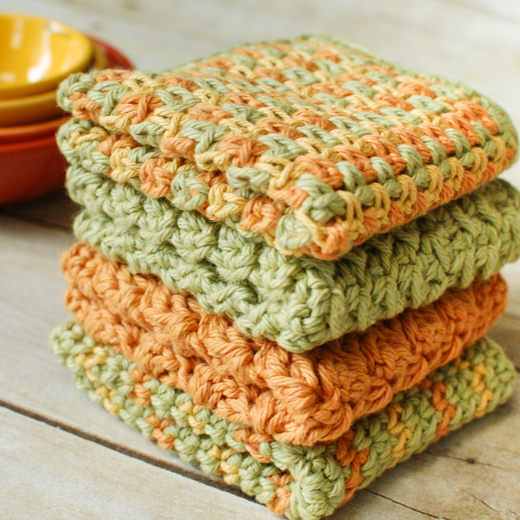 crochet dishcloths u2026 4 quick and easy crochet dishcloth patterns | petals xritiap