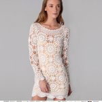 crochet dress pattern, written tutorial in english for every row, crochet  wedding zgfzomj