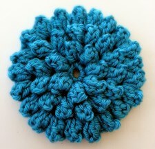 Crochet Flower Patterns 9. popcorn stitch flower ywrtulh