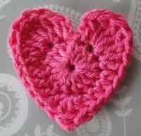 Crochet Heart Pattern basic crochet heart rnzdlky