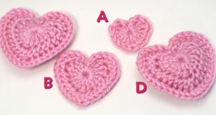 Crochet Heart Pattern love hearts donationware crochet pattern larger image ilxbbeb