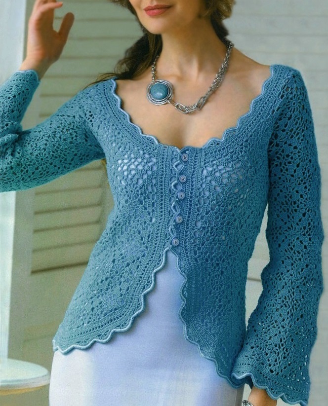 crochet jacket pattern ... oprucbe