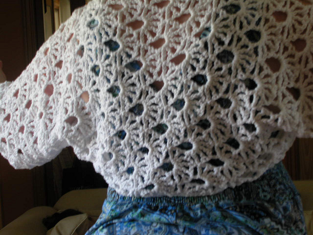 crochet lace pattern crochet lace free pattern shrug bolero uawlfig