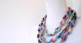 crochet necklace endless ways necklace crochet pattern rajcyhx