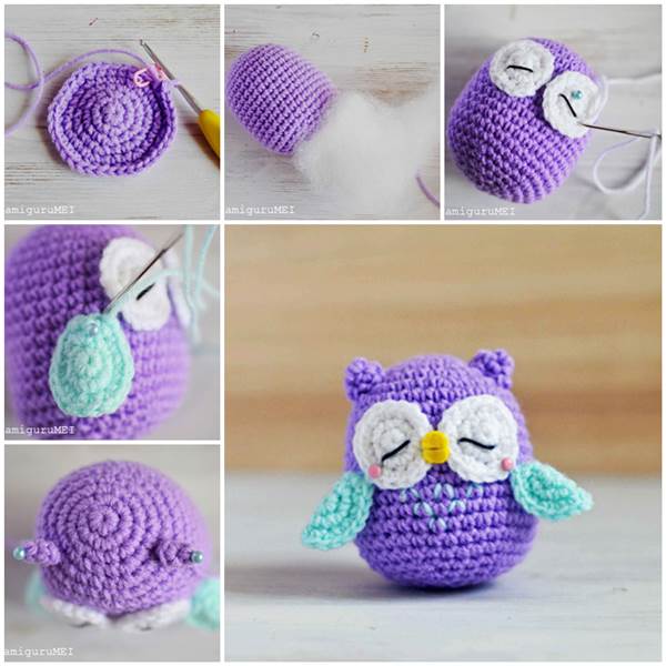 crochet patterns crochet owl amigurumi with free pattern and tutorial vwmleit
