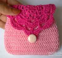 crochet purse sweet crochet change purse fkogpyp