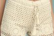 crochet shorts lasting friendship cream crochet lace shorts 1 sfleegv