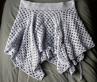 crochet skirt ravelry: not your grannyu0027s skirt pattern by brandi isham nsikftj