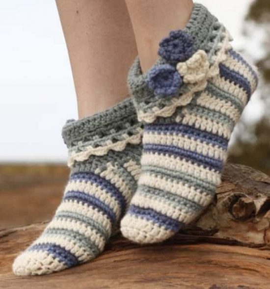 crochet slipper patterns crochet slippers free pattern pmlvjzs