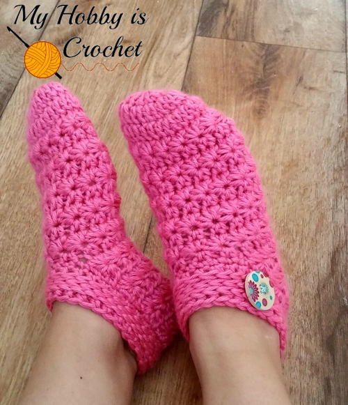 Crochet Slippers starlight slippers ylftudu