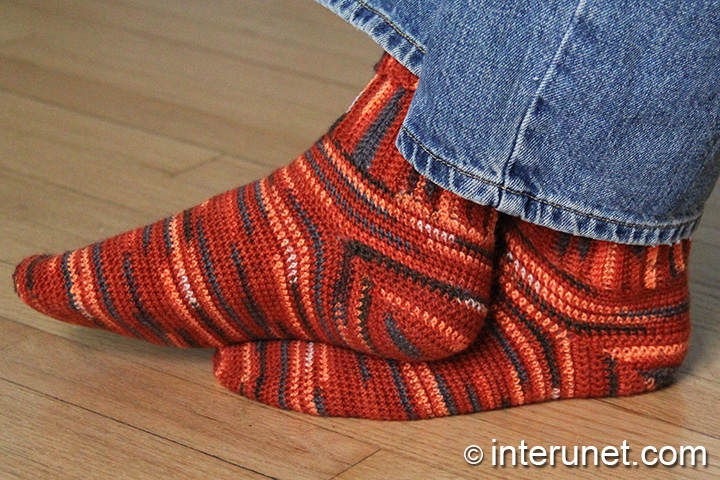 crochet socks socks-crochet-pattern qcrylms