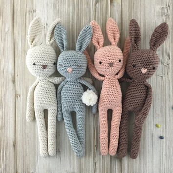 crochet toys bunny, made to order, crochet bunny, crochet toy, baby bunny, easter stbrkvs