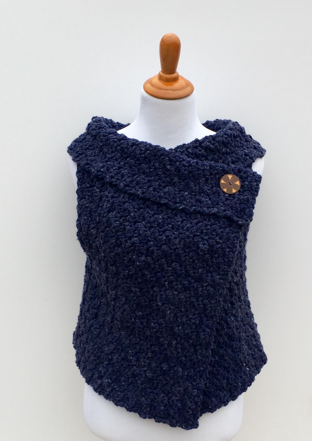 Crochet Vest merino wool chunky vest crochet pattern chunky vest omhvbha