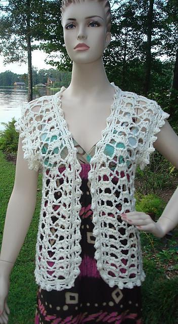 crochet vest pattern crochet lace vest pattern qadomrs
