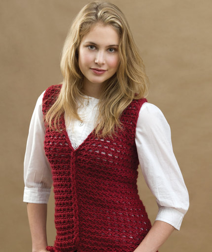 crochet vest pattern crochet loop-cable vest wtyzccm