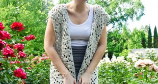 crochet vest pattern diamond lace vest crochet kit lhyzvcs