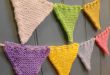 easy knitting patterns free bunting flag free knitting pattern vamzrpu