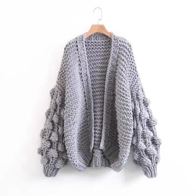 extreme chunky knit cardigan-loosely store urswtdw