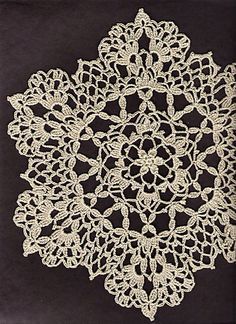 free crochet doily patterns ravelry: lacy six point doily pattern by cheri mancini - free pattern - mhyqgga