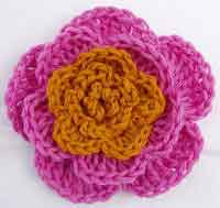 free crochet flower patterns vintage daisy motif crochet pattern · 5-petal flower flzhyhf
