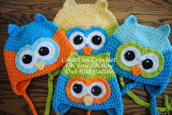 free crochet owl hat pattern oh boy oh boy gganrlt