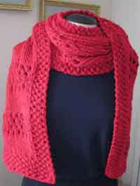 free scarf knitting patterns airy yet warm scarf yjlckmf