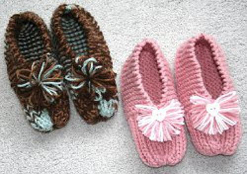 grandmas knitted slippers dfphghr