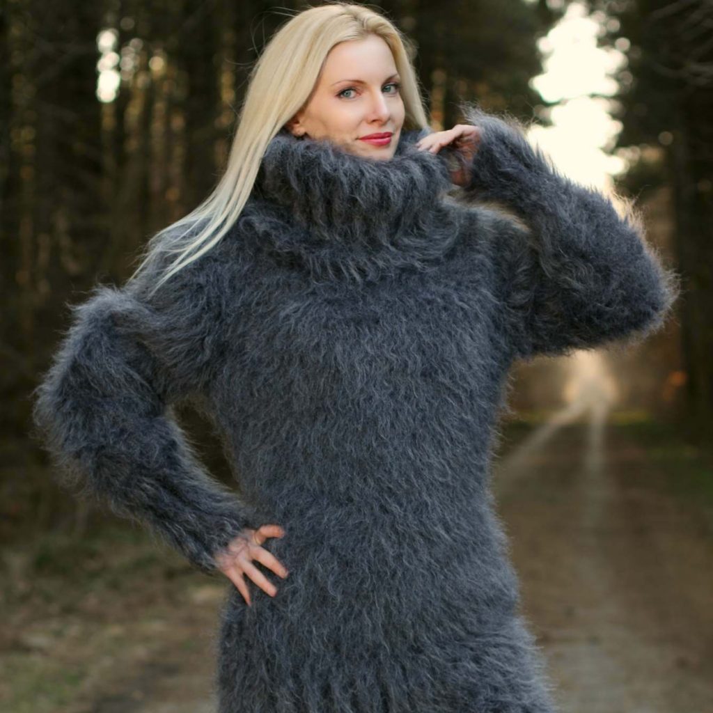 Silky Mohair Sweater for Men and Women – thefashiontamer.com