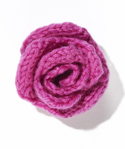 how to knit a flower rose tzdcegr