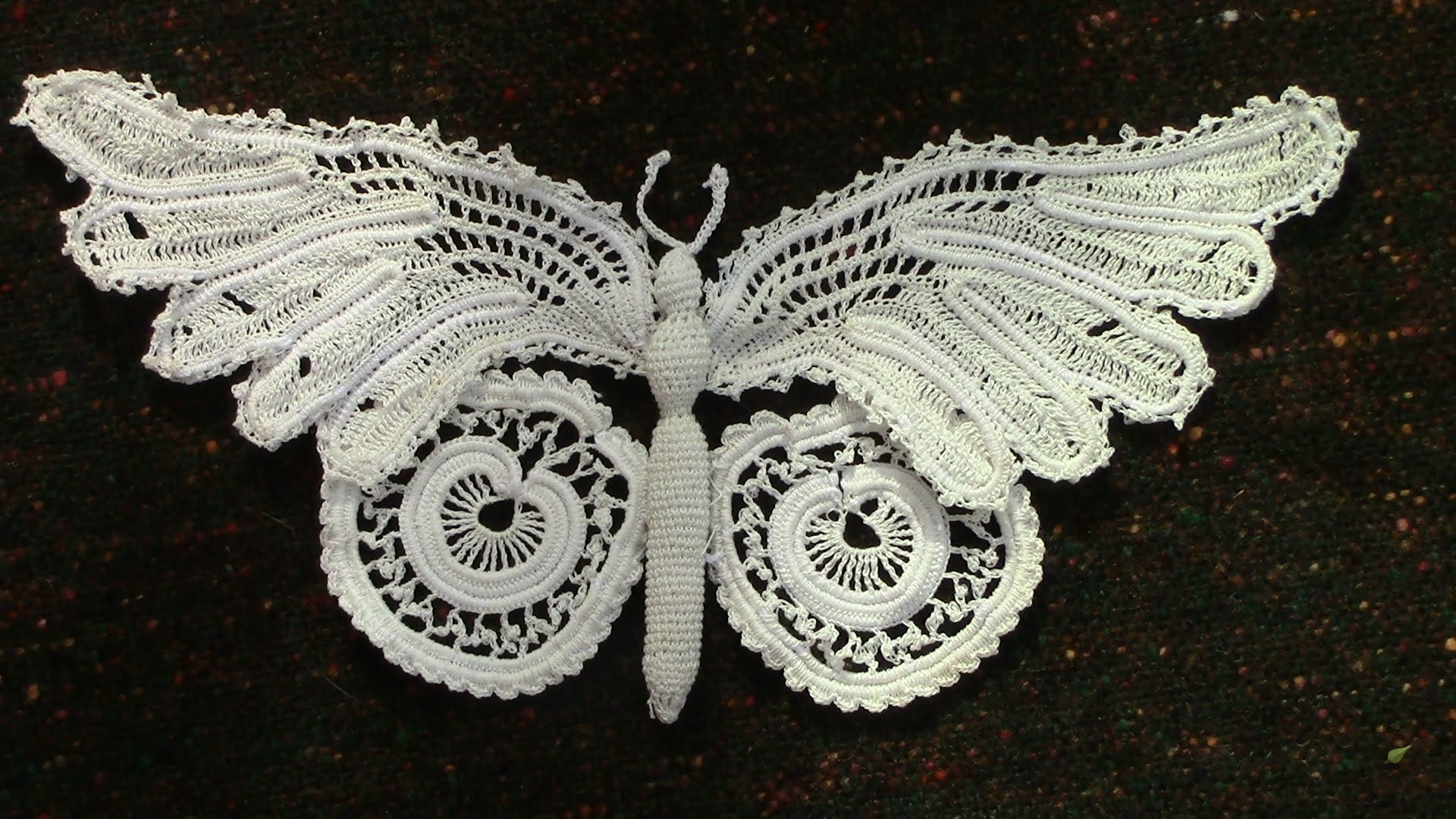 Irish Crochet irish crochet lace butterfly xvtzaaa