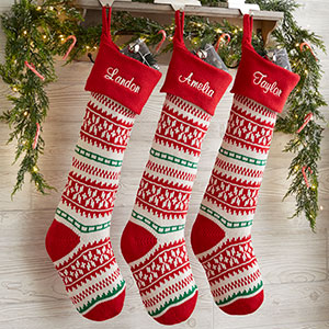 Knit Christmas Stockings holiday sweater personalized jumbo knit christmas stockings ujkworu