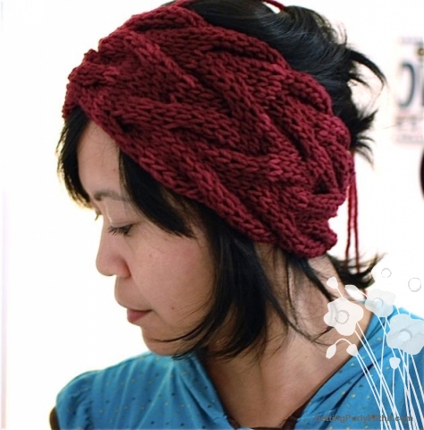 knit headband pattern free pattern: vanessa headband hpmnkuj