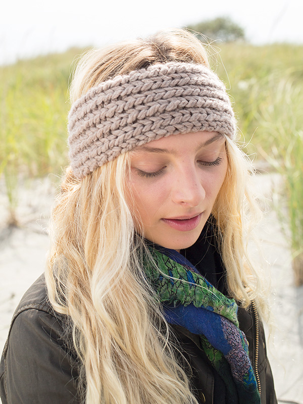 Knitted headband pattern
