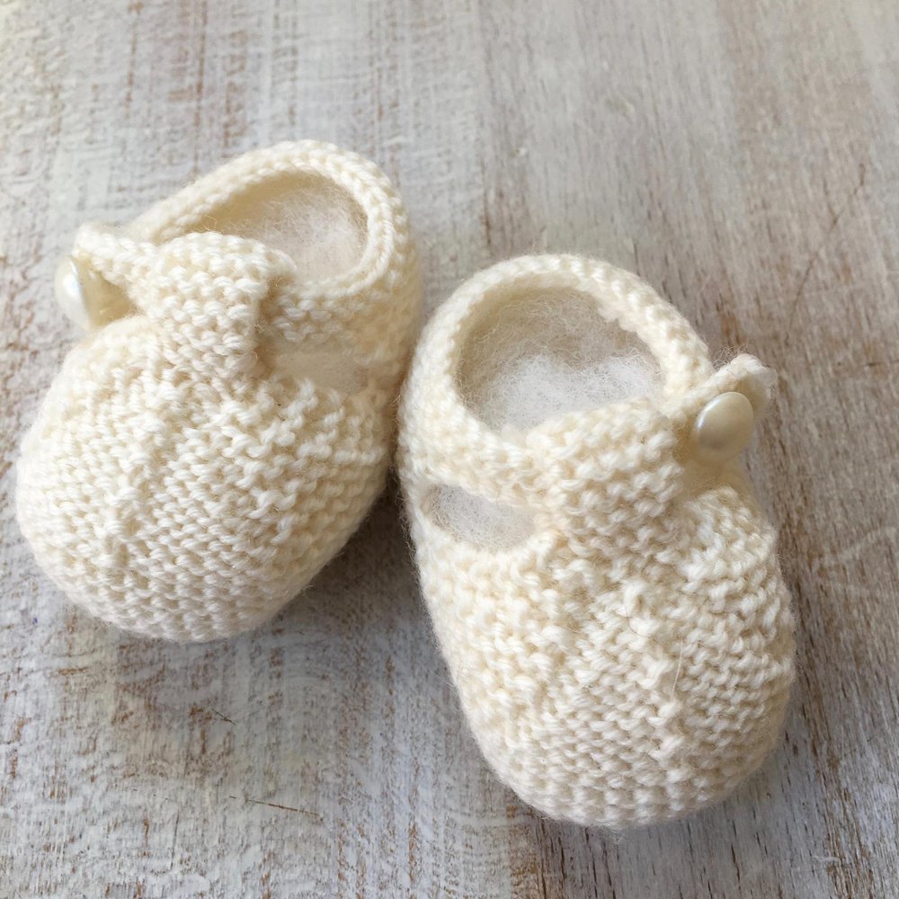 knitted baby booties 40 / baby booties knitting pattern by florence merlin jyjvcrm